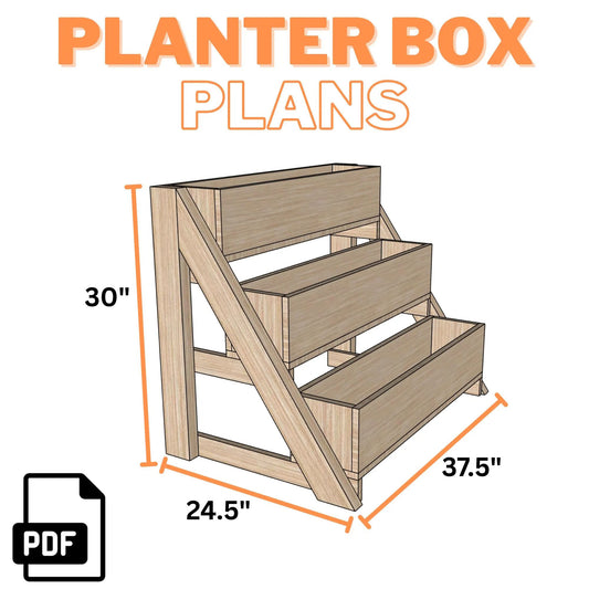 Planter Box Plans Step-by-Step Instructions