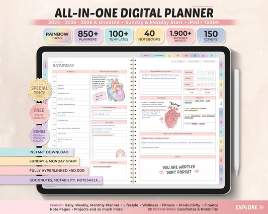 All-in-One Digital Planner 2026