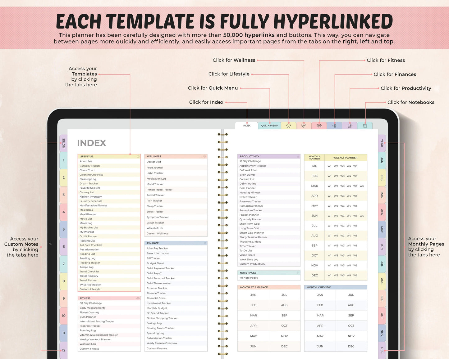 All-in-One Digital Planner 2026