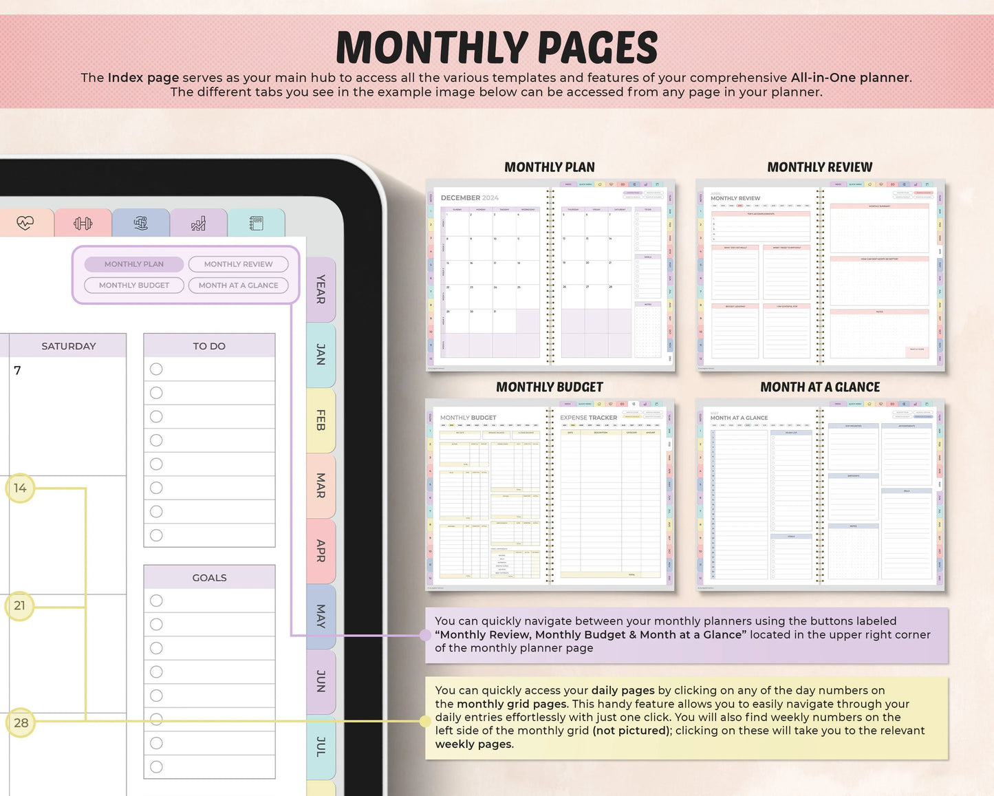 All-in-One Digital Planner 2026