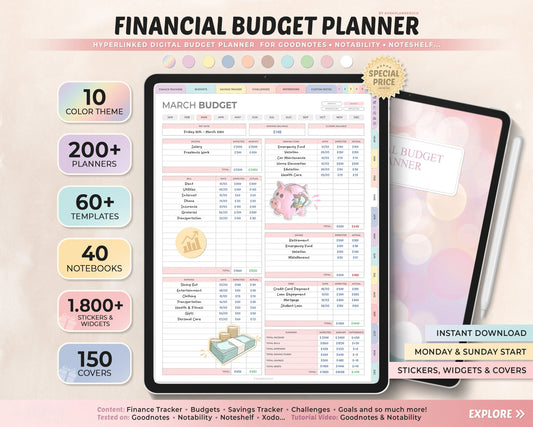 Digital Financial Budget Planner